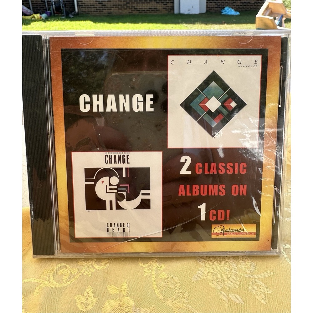 Change Miracles / Change of Heart CD 2002 SEALED 2 Albums Remastered R&B Soul